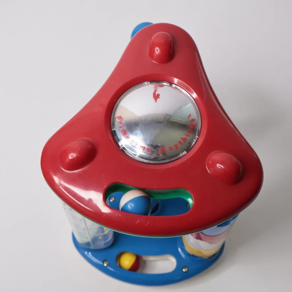 VTG Prime‎ Time Playthings Activity Center Sensory Toy Primary Colors 90s TOMY